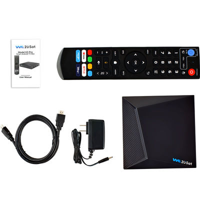 Чёрный Android IPTV Box K3 Pro OTT Streaming Box Пожизненный IPTV Smart Box