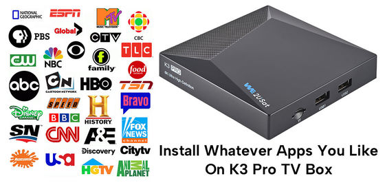 Международная коробка K3 Pro IPTV