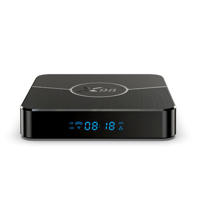 4k 8k 4GB 32GB IPTV Set Up Box Black Android 11 IPTV Box настраивается