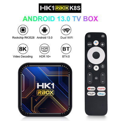 HK1RBOX K8S умный IPTV приемник Android 13 RK3528 8K