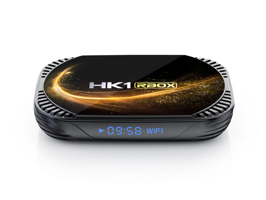Quad Core Hindi IPTV Box 4GB 64GB OEM Wi-Fi Smart TV Box Android 11.0