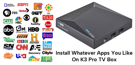 ODM K3 Pro Android IPTV Box Сеть OTT Стриминговый коробка для жизни